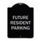 Signmission Designer Series-Future Resident Parking Black & Silver Heavy-Gauge Aluminum, 24" x 18", BS-1824-9974 A-DES-BS-1824-9974 - alternate 1